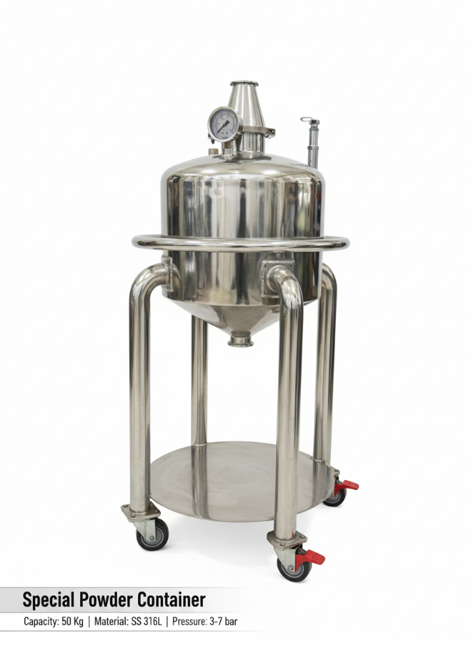 Powder Storage Container